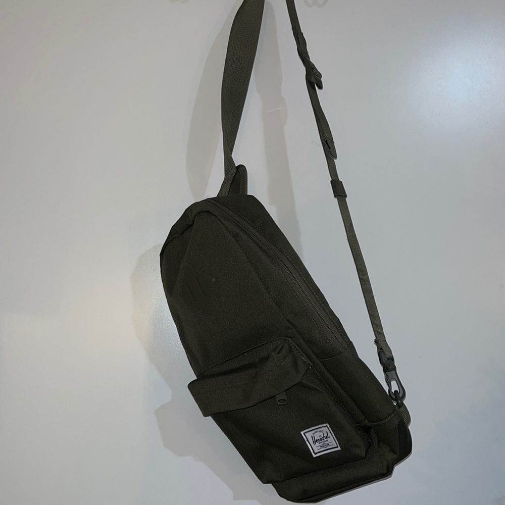 Olive Green Herschel Sling Bag